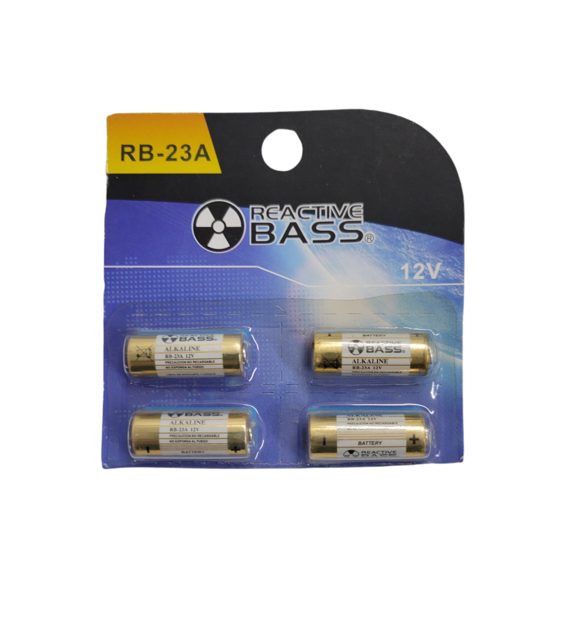 RB-23A 1 Pila Bateria de 12V Tipo Cilindro 23A Reactive Bass – New Zone  Península