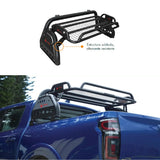 CARGONHRC Roll Bar Con Canastilla Np300 Frontier Hilux 15-23 Ranger 12-23  Colorado / S10 / D-Max 08-23