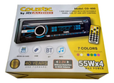 CO-400 Estereo Mp3 Usb SD Aux  Bluetooth Y Caratula Desmontable Coustic