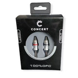 CW-1F2MP Cable RCA 29 CM de Largo 1 Hembra a 2 Machos 100% Cobre Concert