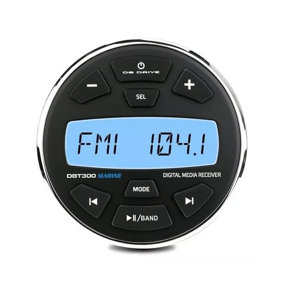 DBT300 Estereo Mp3 AM y FM Usb Bluetooth Marino Db Drive