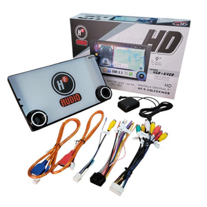 HF-10.5QLEDKNOB Pantalla Tactil 10"  MP4 Usb Mic Bluetooth GPS Wifi Android Auto y CarPlay HF Audio