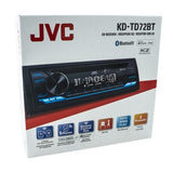 KD-TD72BT Estereo CD, Mp3, Usb y Bluetooth Simultaneo de 2 Telefonos Caratula Desmontable JVC