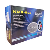 KMR-692 Bocinas 6x9 Pulgadas 120 Watts 2 Vias Marino Krack