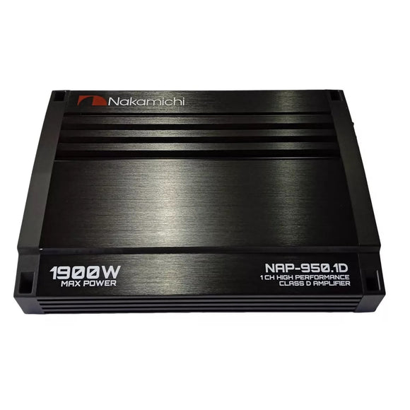 NAP-950.1D Amplificador 1900 Watts 950 Rms Con 1 Canal Clase D Nakamichi