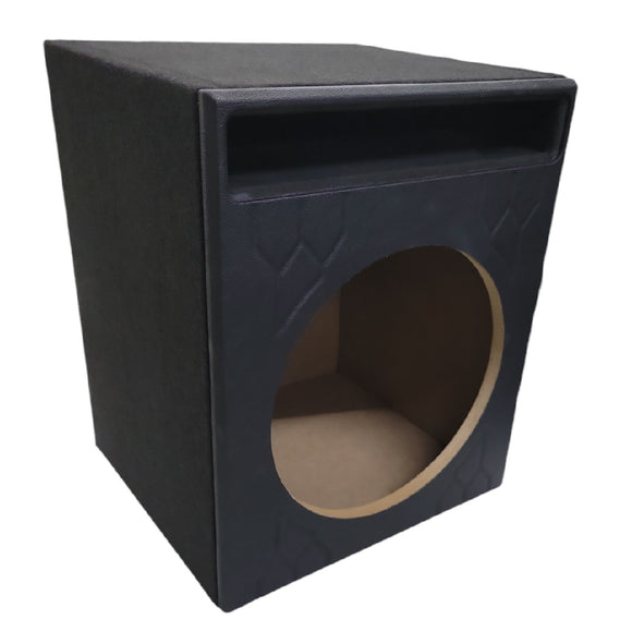 NZ-1P12PI-B Cajon Acustico Porteado Para Subwoofer de 12 Pulgadas Color Negro Mdf de 15
