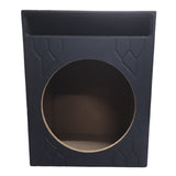 NZ-1P12PI-B Cajon Acustico Porteado Para Subwoofer de 12 Pulgadas Color Negro Mdf de 15