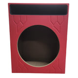 NZ-1P12PI-R Cajon Acustico Porteado Para Subwoofer de 12 Pulgadas Color Rojo Mdf de 15