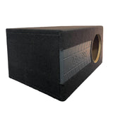 NZ-1P8-B Cajon Acustico Porteado Para Subwoofer Profesional de 8 Pulgadas Color Negro Mdf de 15