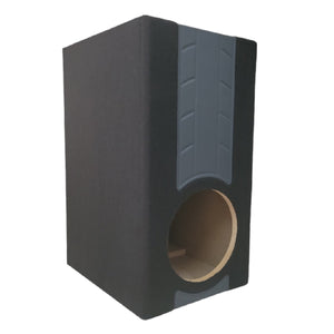 NZ-1P8-G Cajon Acustico Porteado Para Subwoofer Profesional de 8 Pulgadas Color Gris Mdf de 15