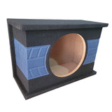 NZ-1S10JL-BL Cajon Acustico Sellado Para Subwoofer de 10 Pulgadas Color Azul Mdf de 15