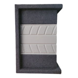 NZ-1S10JL-G Cajon Acustico Sellado Para Subwoofer de 10 Pulgadas Color Gris Mdf de 15