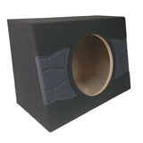 NZ-1S12TK-B Cajon Acustico Sellado Para Subwoofer de 12 Pulgadas Color Negro Mdf de 15