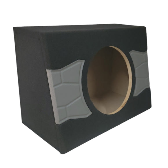 NZ-1S10TK-G Cajon Acustico Sellado Para Subwoofer de 10 Pulgadas Color Gris Mdf de 15