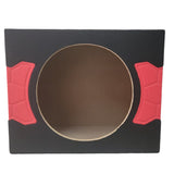 NZ-1S10CA-R Cajon Acustico Sellado Para Subwoofer de 10 Pulgadas Color Rojo Mdf de 15