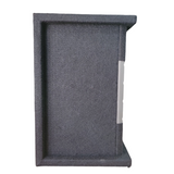 NZ-1S12JL-G Cajon Acustico Sellado Para Subwoofer de 12 Pulgadas Color Gris Mdf de 15
