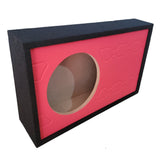 NZ-1S12PLTK-R Cajon Acustico Sellado Para Subwoofer de 12 Pulgadas Color Rojo