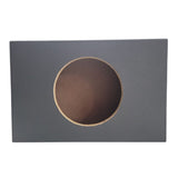 NZ-1S65-G Cajon Acustico Sellado Para Bocina 6.5 Pulgadas Color Gris Mdf de 15