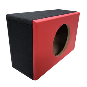 NZ-1S65-R Cajon Acustico Sellado Para Bocina 6.5 Pulgadas Color Rojo Mdf de 15