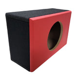 NZ-1S65-R Cajon Acustico Sellado Para Bocina 6.5 Pulgadas Color Rojo Mdf de 15