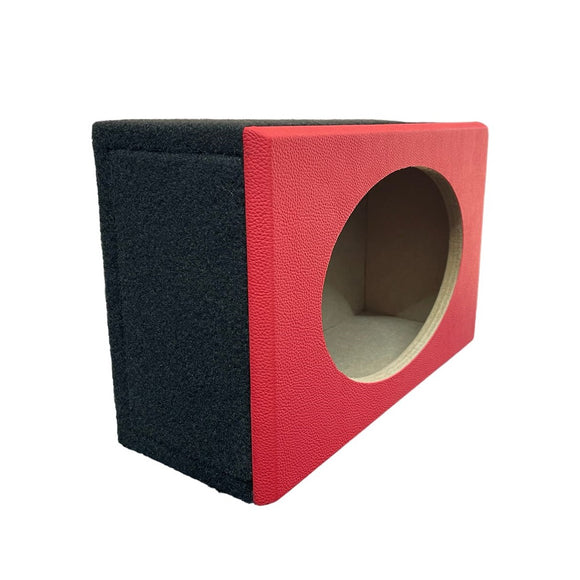 NZ-1S69-R Cajon Acustico Sellado Para Bocina 6x9 Pulgadas Color Rojo Mdf de 15