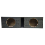 NZ-2P10C-B Cajon Acustico Porteado Central Para Subwoofer de 10 Pulgadas Color Negro