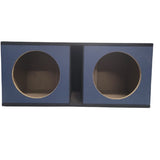 NZ-2P12C-BL Cajon Acustico Porteado Central Para Subwoofer de 12 Pulgadas Color Azul