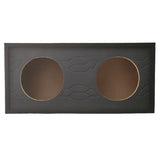 NZ-2S12-B Cajon Acustico Sellado Para Subwoofer de 12 Pulgadas Color Negro Mdf de 15