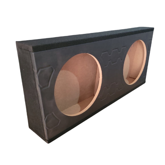 NZ-2S12PLCA-B Cajon Acustico Sellado Para Subwoofer de 12 Pulgadas Color Negro Mdf de 15