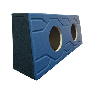 NZ-2S65TK-BL Cajon Acustico Sellado 6.5" Alfombrado Con Frente Vinil Azul