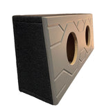 NZ-2S65TK-G Cajon Acustico Sellado 6.5" Alfombrado Con Frente Vinil Gris