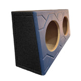 NZ-2S69TK-BL Cajon Acustico Sellado 6x9" Alfombrado Con Frente Vinil Azul