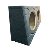 NZ-2S69TK-G Cajon Acustico Sellado 6x9" Alfombrado Con Frente Vinil Gris