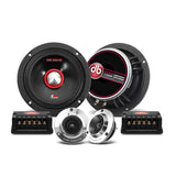 P3 6K Set De Medios 6.5 Pulgadas 275 Watts 175 Rms Con Crossover (Open Show) DB Drive