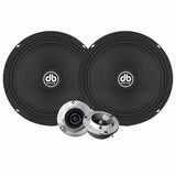 PRO6K Set De Medios 6.5 Pulgadas 500 Watts 225 Rms Con Tweeter Sin Crossover Db Drive