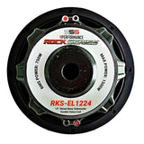 RKS-EL1224 Subwoofer 12 Pulgadas 1500 Watts 750 Rms Doble Bobina Rock Series