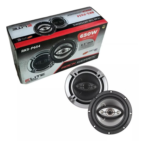 RKS-P654 Bocinas de 6.5 Pulgadas 650 Watts 65 Rms 4 Vias Rock Series