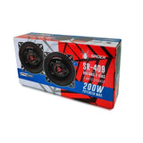 SR-409 Bocinas 4 Pulgadas 200 Watts Maximo 40 Rms 2 Vias Spider