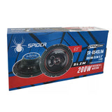 SR-654SLIM Bocinas de 6.5 Pulgadas 200 Watts 40 Rms 3 Vias Slim Spider