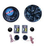 SR-66.6 Set De Medios 6.5 Pulgadas 400 Watts 80 Rms Con Tweeter Crossover Spider