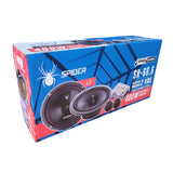 SR-66.6 Set De Medios 6.5 Pulgadas 400 Watts 80 Rms Con Tweeter Crossover Spider