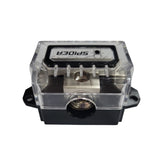 SR-BLOCK4X4 Block Distribucion 1 Entrada 0 o 4 AWG / 4 Salidas 4 o 8 AWG Para Amplificador Spider