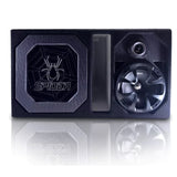 SR-RUM12-1M Caja Rumbera 12" Con Iluminacion 1 Subwoofer 1 Medios y Tweeter