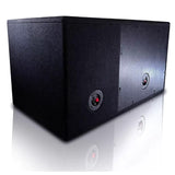 SR-RUM12-1M Caja Rumbera 12" Con Iluminacion 1 Subwoofer 1 Medios y Tweeter