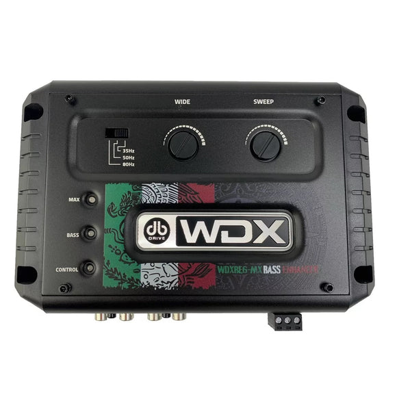 WDXBE6MX Epicentro Procesador de Bajos Digital 2 CH Control Externo 1 Perilla Db Drive