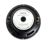 WF2520D Subwoofer 10 Pulgadas 1000 Watts 300 Rms Doble Bobina Slim Clarion