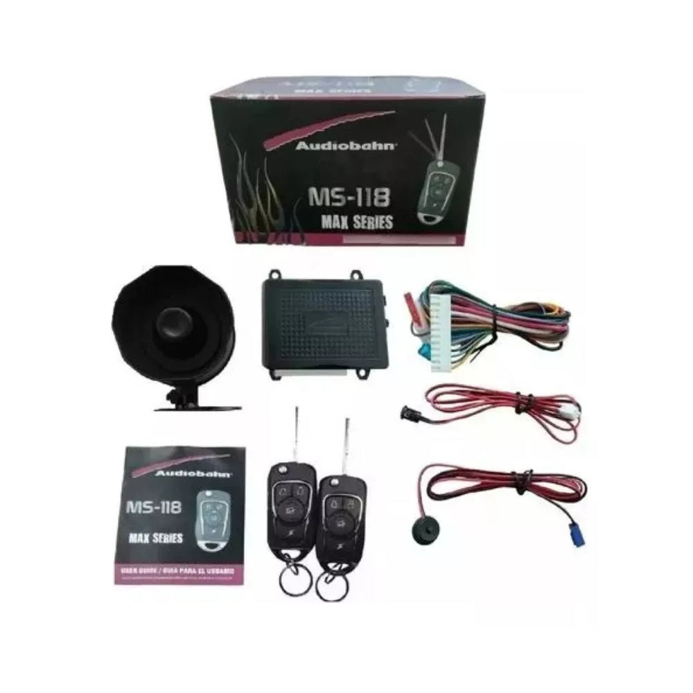 MS-118 Alarma Universal AntiRobo Audiobahn – New Zone Península