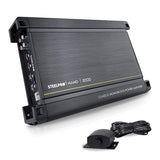 NANO2000 Amplificador Mini 2000 Watts 2000 Rms 1 Canal Clase D Con Control Remoto SteelPro