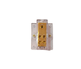 HF-GDB1449 Distribuidor De Corriente 1 Entrada Calibre 4 Y 4 Salidas Calibre 8 HF Audio