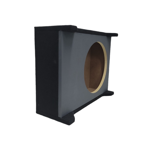 NZ-1S12PL-G Cajon Acustico Sellado Para Subwoofer de 12 Pulgadas Color Gris Mdf de 15